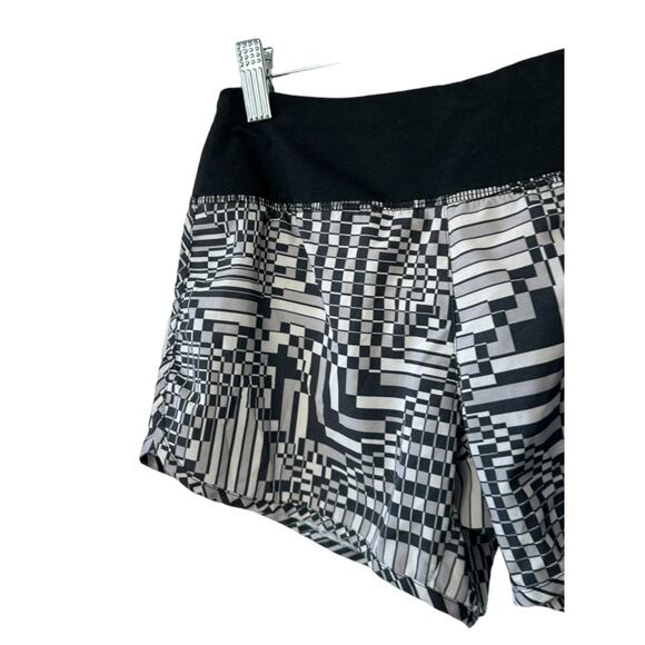 Nike SW Rival Printed Running Shorts Women's XS Black & Gray - Picture 3 of 8